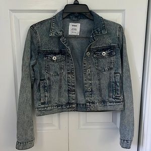 Cotton on cropped jean jacket